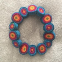 ♥-Freundinnen-Abend -Filzschmuck-Design